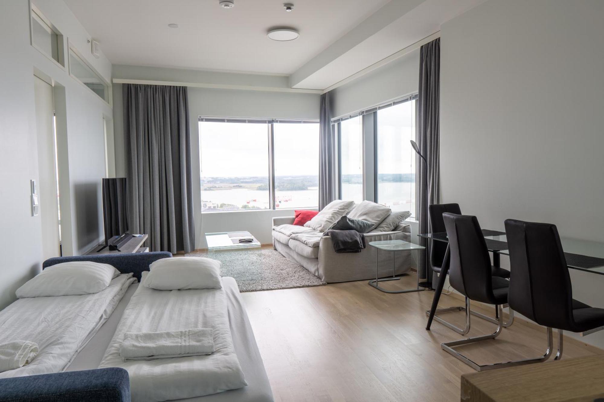 18Th Floor Helsinki High Point 1 Bdr Apartment With City View - Free Garage Parking Экстерьер фото